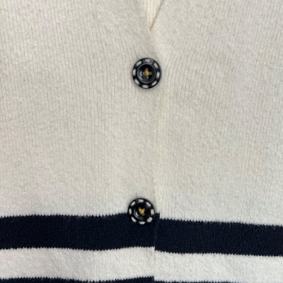 Anthro ANGEL OF‎ THE NORTH Varsity Stripe Cardigan Sweater S - Picture 5 of 13